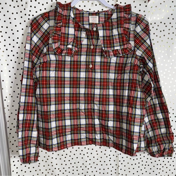 Crewcuts Red and Black Button Down Shirt - Picture 2 of 9